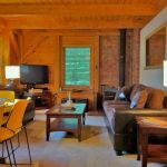 Relax in our cozy living room with wood burning stove, WiFi, flat screen TV, cable television, Blu-ray DVD, sound system and more! Left Unit: Living Room